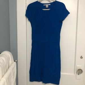 Diane Von Furstenberg Knit body con dress M